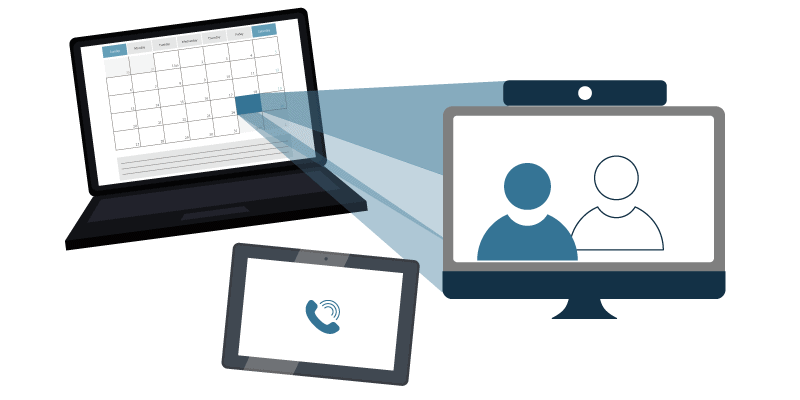 Infografica funzionamento Telepresence Cisco